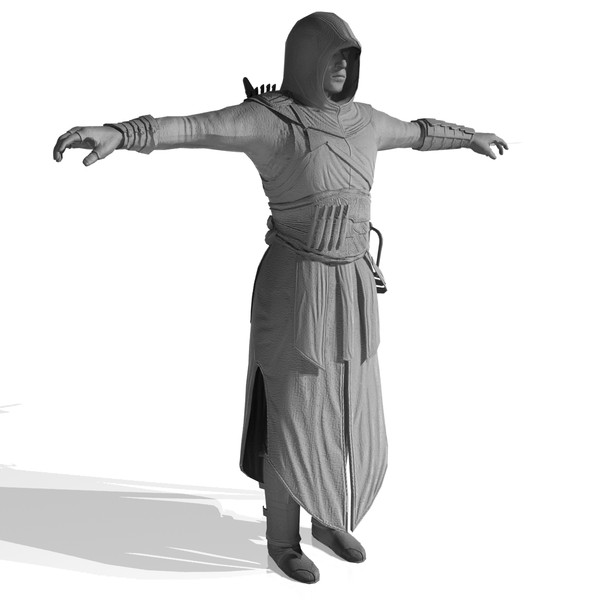 character altair 3d 3ds - Altair by zedd722